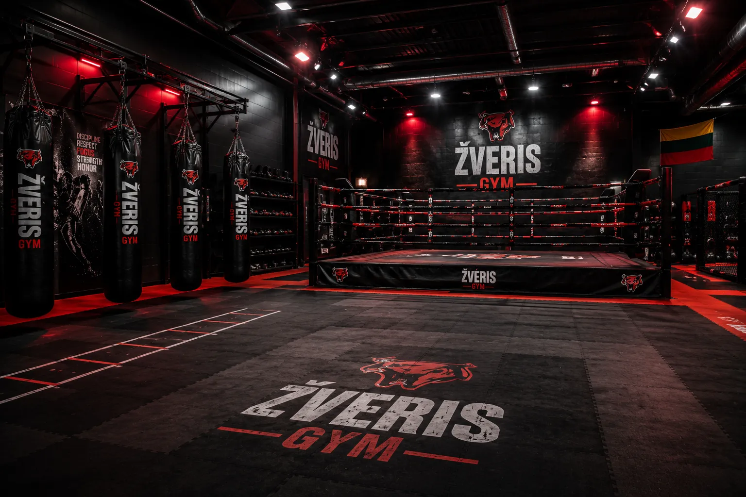 Kickboxing Gym Interior